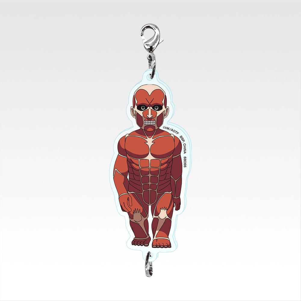 Ichiban Kuji Attack on Titan Each Person's Determination - F Prize Connectable Acrylic Charms Complete Set of 8 Types