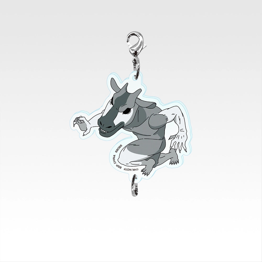 Ichiban Kuji Attack on Titan Each Person's Determination - F Prize Connectable Acrylic Charms Complete Set of 8 Types