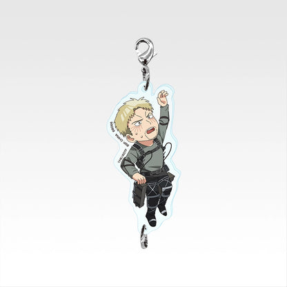 Ichiban Kuji Attack on Titan Each Person's Determination - F Prize Connectable Acrylic Charms Complete Set of 8 Types
