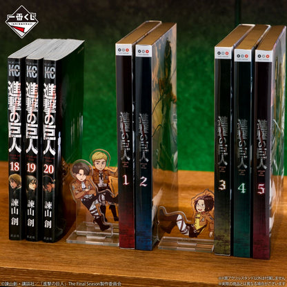 Ichiban Kuji Attack on Titan I'll Take Down the Beast Titan - H Prize Acrylic Stand Complete Set of 8 Types