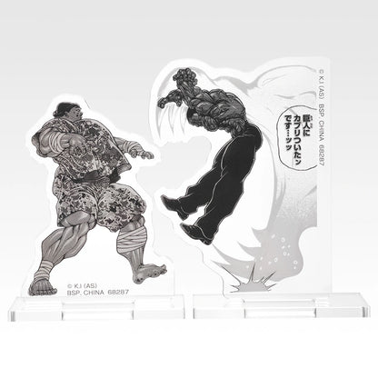 Ichiban Kuji Baki the Grappler The Great Heartbeat - G Prize VS Acrylic Stands Complete Set of 10 Types