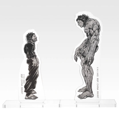 Ichiban Kuji Baki the Grappler The Great Heartbeat - G Prize VS Acrylic Stands Complete Set of 10 Types