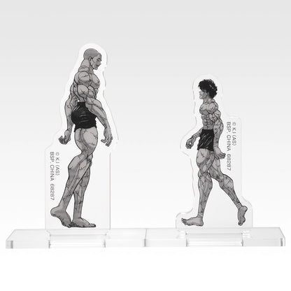 Ichiban Kuji Baki the Grappler The Great Heartbeat - G Prize VS Acrylic Stands Complete Set of 10 Types