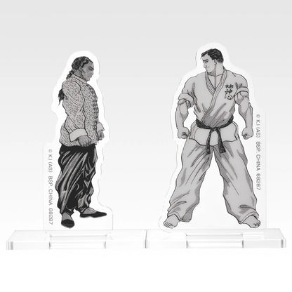 Ichiban Kuji Baki the Grappler The Great Heartbeat - G Prize VS Acrylic Stands Complete Set of 10 Types