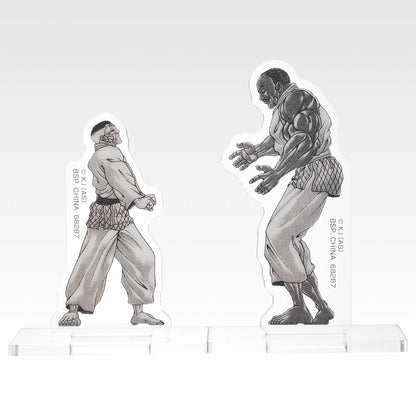 Ichiban Kuji Baki the Grappler The Great Heartbeat - G Prize VS Acrylic Stands Complete Set of 10 Types