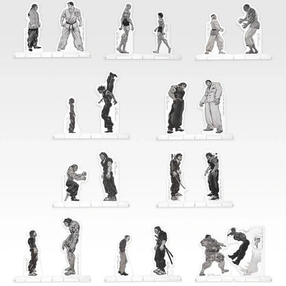 Ichiban Kuji Baki the Grappler The Great Heartbeat - G Prize VS Acrylic Stands Complete Set of 10 Types