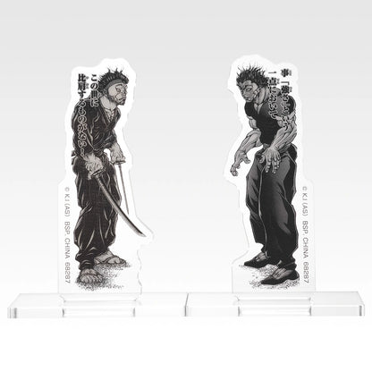 Ichiban Kuji Baki the Grappler The Great Heartbeat - G Prize VS Acrylic Stands Complete Set of 10 Types
