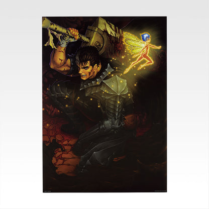 Ichiban Kuji Berserk Vow of Counterattack - D Prize Clear Poster Complete Set of 3 Types