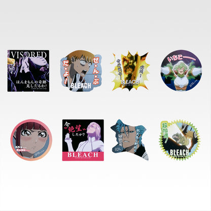 Ichiban Kuji Bleach Stirring Souls Vol.3 - H Prize Sticker Set Complete Set of 6 Types