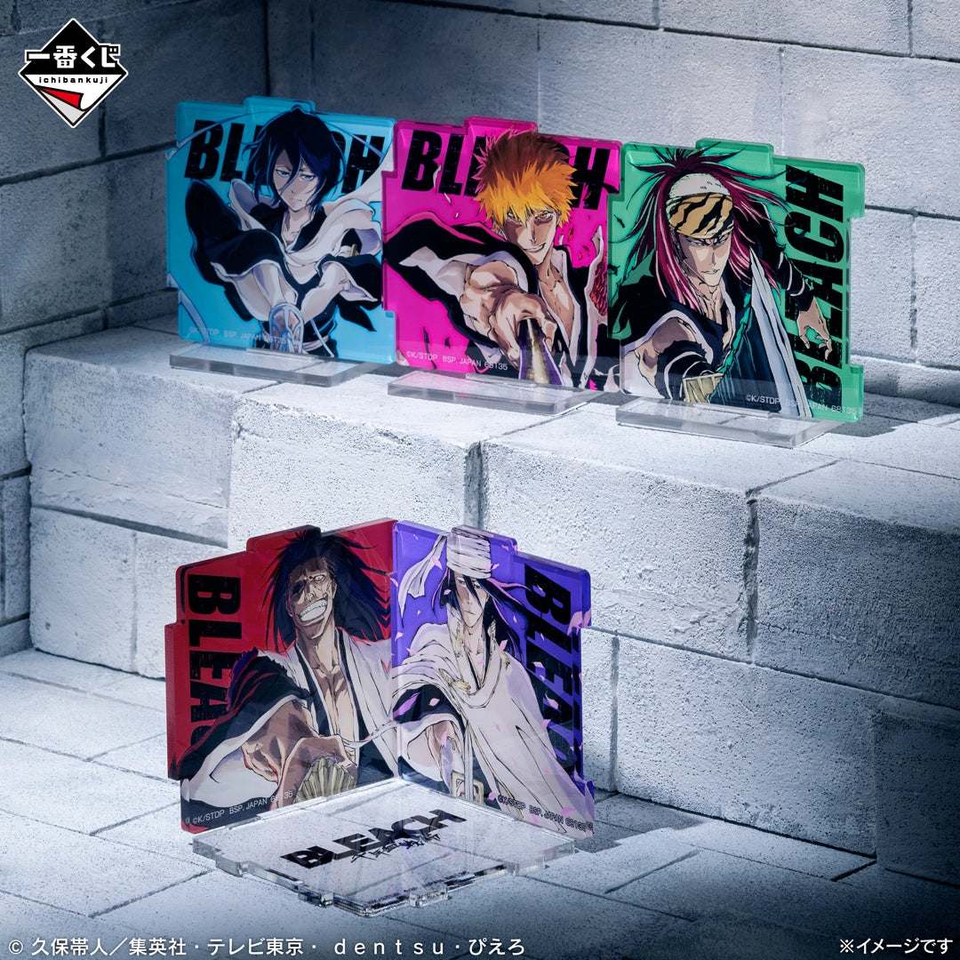 Ichiban Kuji Bleach Stirring Souls Vol.4 - F Prize Puzzle Style Acrylic Stand Complete Set of 12 Types