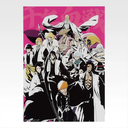 Ichiban Kuji Bleach Stirring Souls Vol.4 - G Prize Clear Poster Complete Set of 8 Types