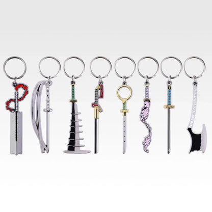 Ichiban Kuji Bleach Stirring Souls Vol. 5 - E Prize Zanpakuto Metal Charm Complete Set of 8 Types