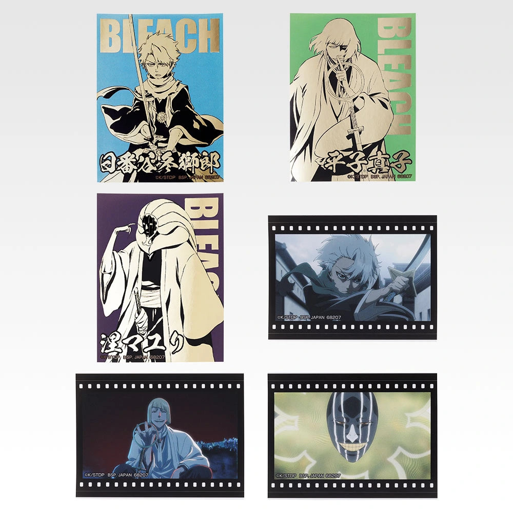 Ichiban Kuji Bleach Stirring Souls Vol. 5 - H Prize Stickers Complete Set of 10 Types