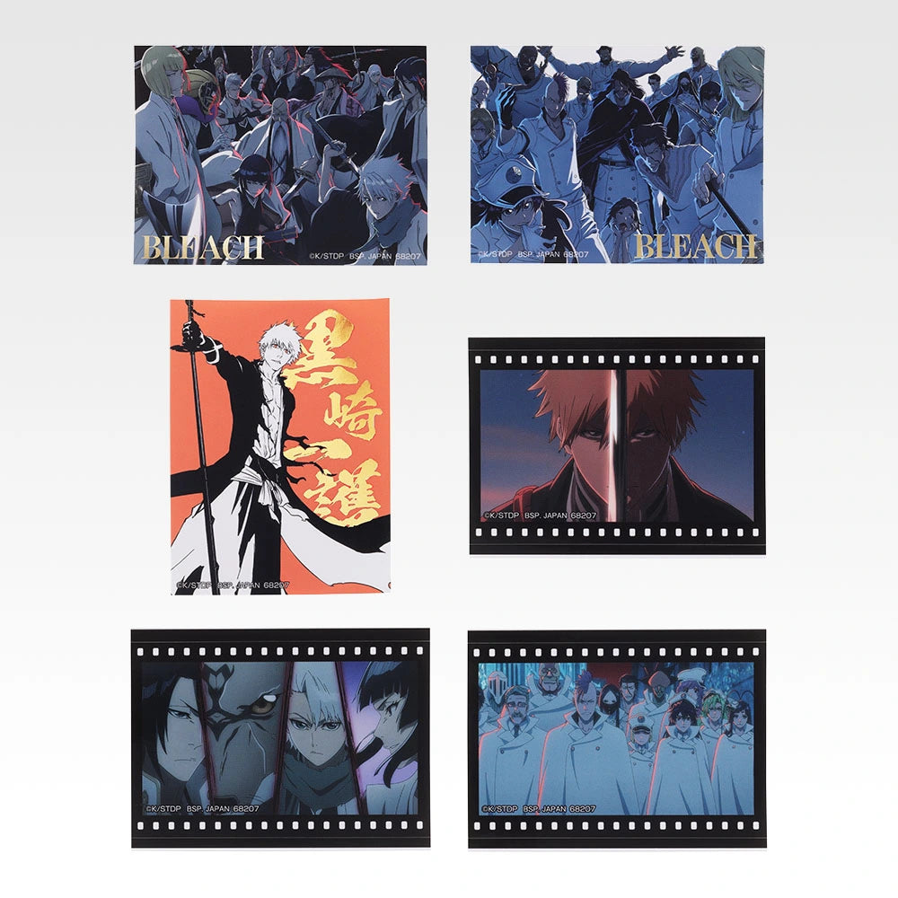 Ichiban Kuji Bleach Stirring Souls Vol. 5 - H Prize Stickers Complete Set of 10 Types
