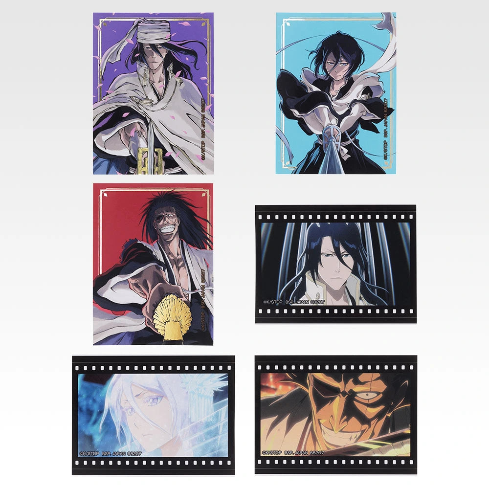 Ichiban Kuji Bleach Stirring Souls Vol. 5 - H Prize Stickers Complete Set of 10 Types
