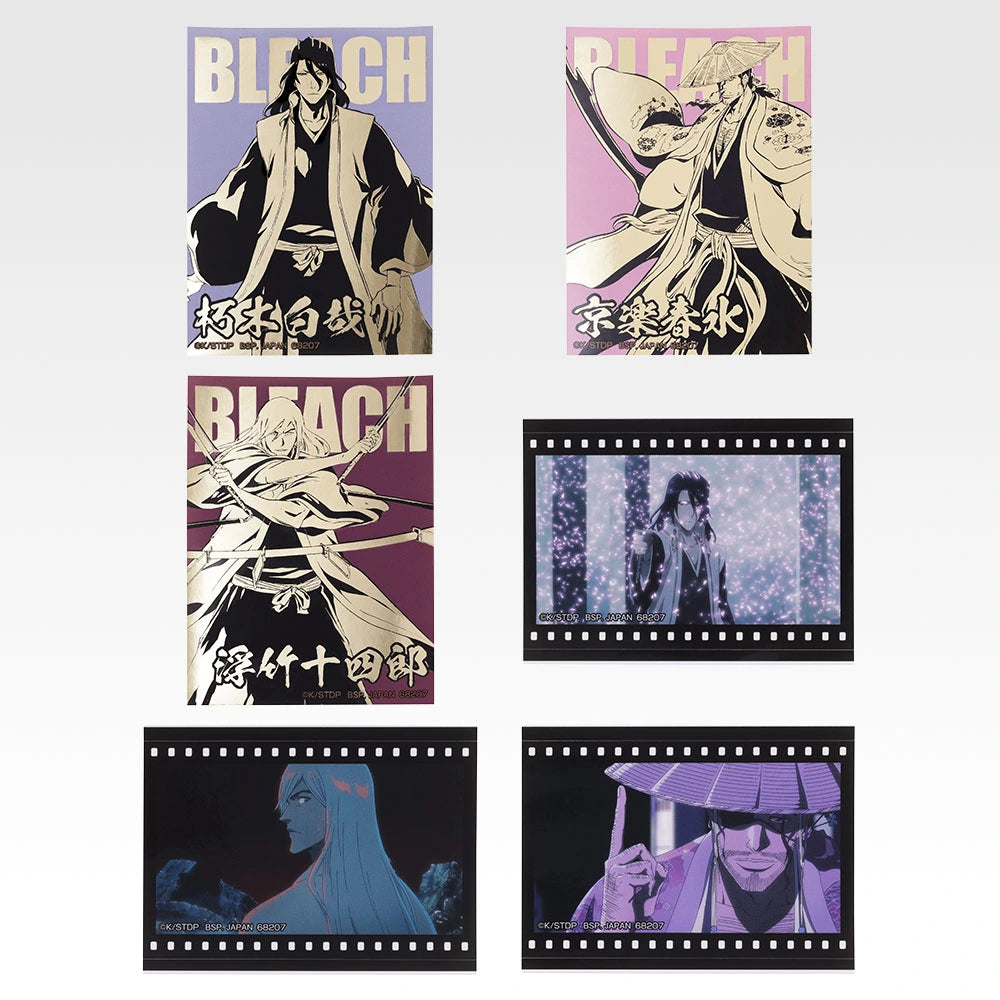 Ichiban Kuji Bleach Stirring Souls Vol. 5 - H Prize Stickers Complete Set of 10 Types