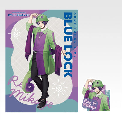 Ichiban Kuji Blue Lock Additional Time! - I Prize Clear Poster & Sticker (6 Types)