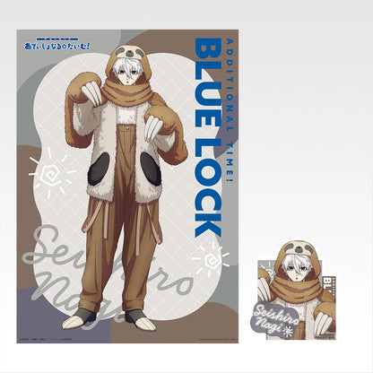 Ichiban Kuji Blue Lock Additional Time! - I Prize Clear Poster & Sticker (6 Types)