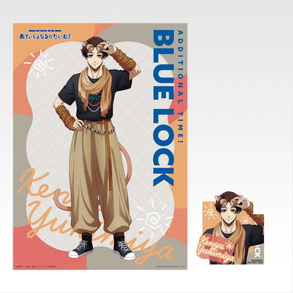 Ichiban Kuji Blue Lock Additional Time! - I Prize Clear Poster & Sticker (6 Types)