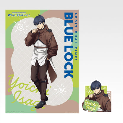 Ichiban Kuji Blue Lock Additional Time! - I Prize Clear Poster & Sticker (6 Types)