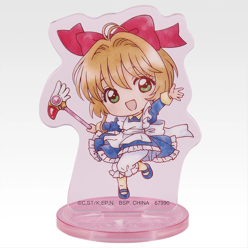 Ichiban Kuji Cardcaptor Sakura Clear Card Arc Charmul Collection - F Prize Deformed Acrylic Stands Complete Set of 11 Types