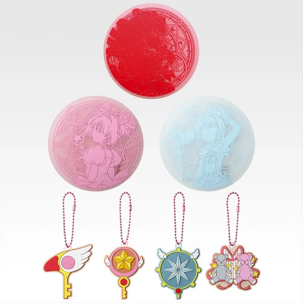 Ichiban Kuji Cardcaptor Sakura Clear Card Arc Charmul Collection - H Prize Rubber Collection Complete Set of 7 Types