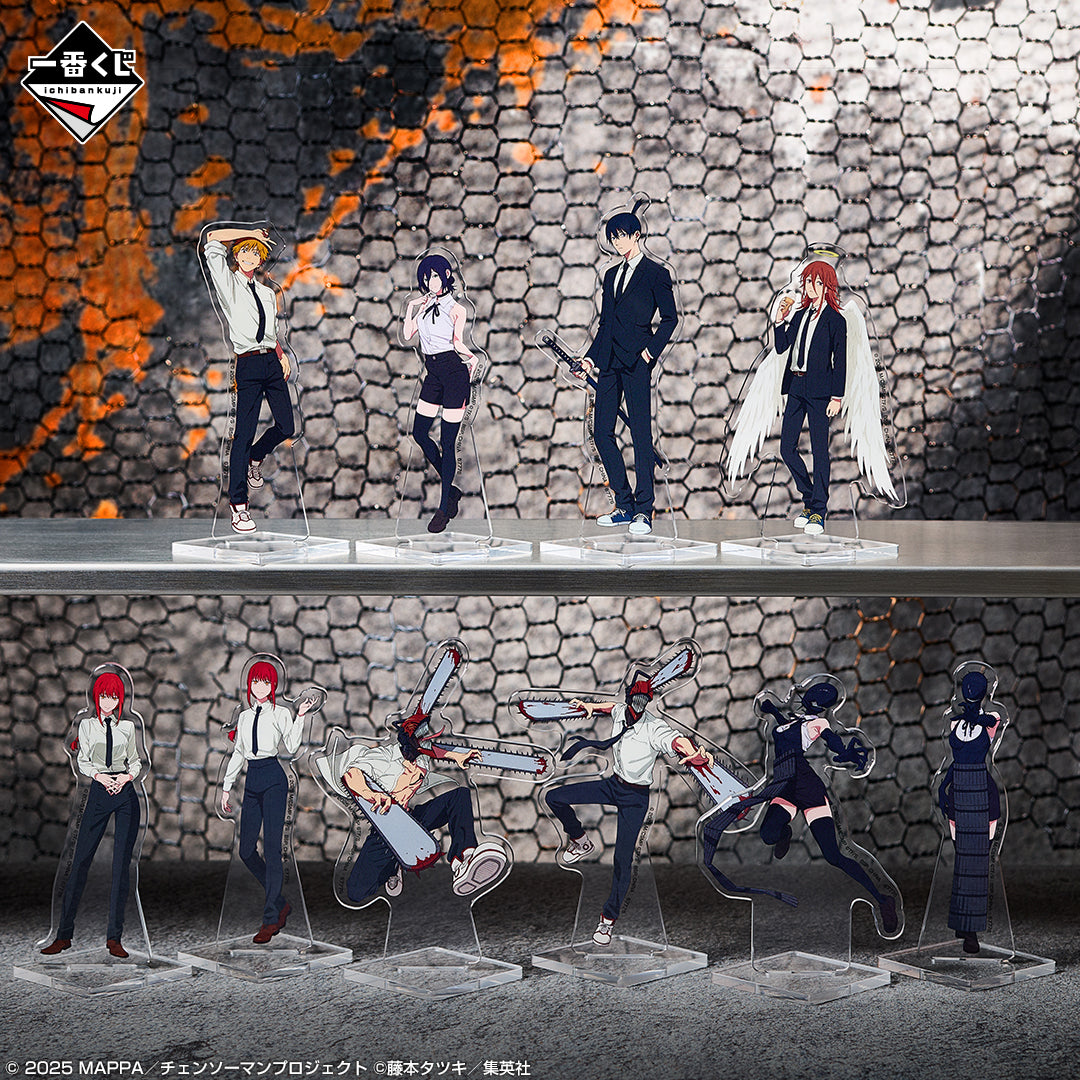 Ichiban Kuji Chainsaw Man Movie Chainsaw Man Reze Arc - G Prize Acrylic Stand Complete Set of 10 Types