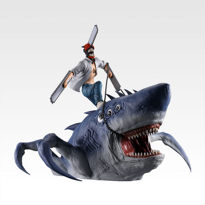 Ichiban Kuji Chainsaw Man Movie Chainsaw Man Reze Arc - Last One Prize Chainsaw Man and Beam Figure MEGAIMPACT