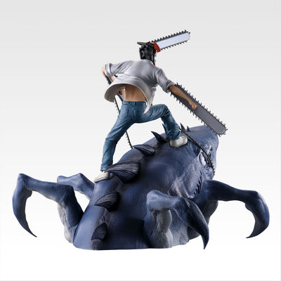 Ichiban Kuji Chainsaw Man Movie Chainsaw Man Reze Arc - Last One Prize Chainsaw Man and Beam Figure MEGAIMPACT