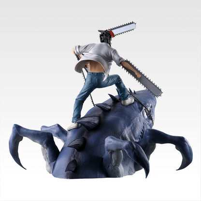 Ichiban Kuji Chainsaw Man Movie Chainsaw Man Reze Arc - Last One Prize Chainsaw Man and Beam Figure MEGAIMPACT