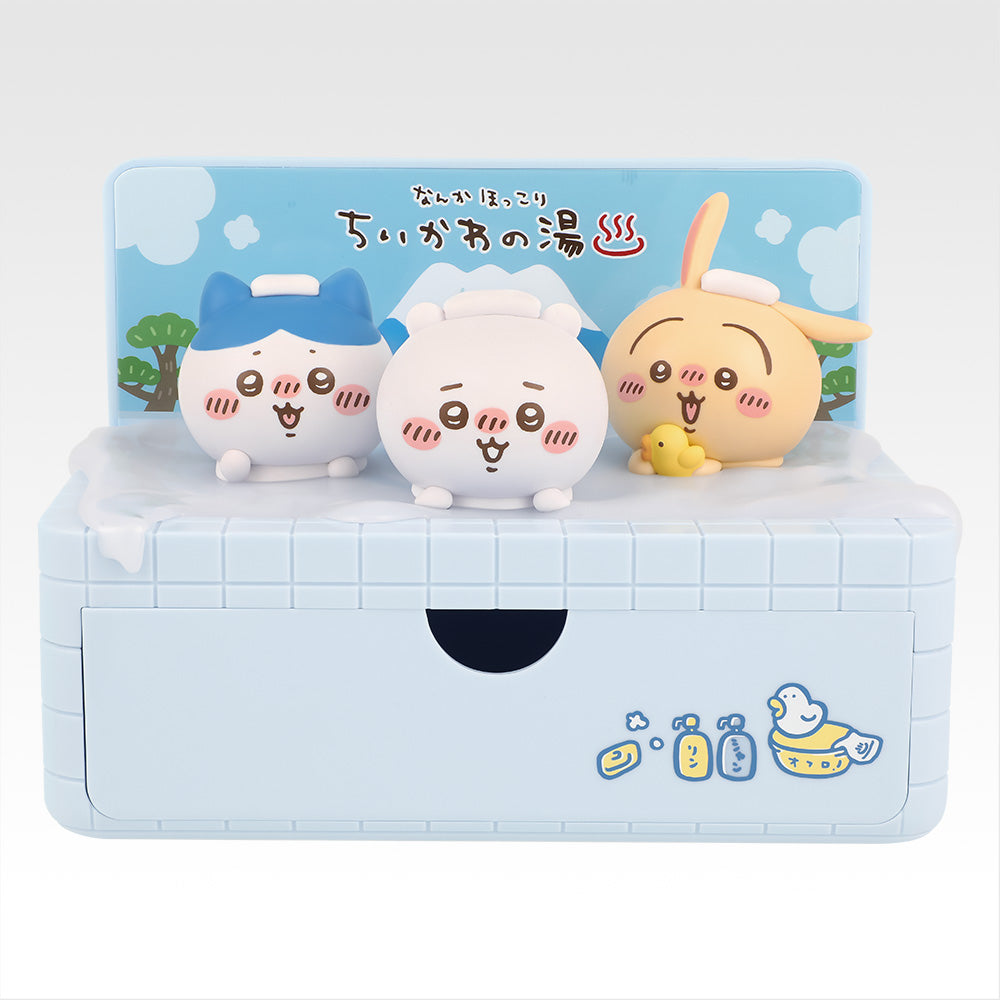 Ichiban Kuji Chiikawa A Warm and Cozy Chiikawa Bath - A Prize Warm Bathhouse Accessory Case Figure