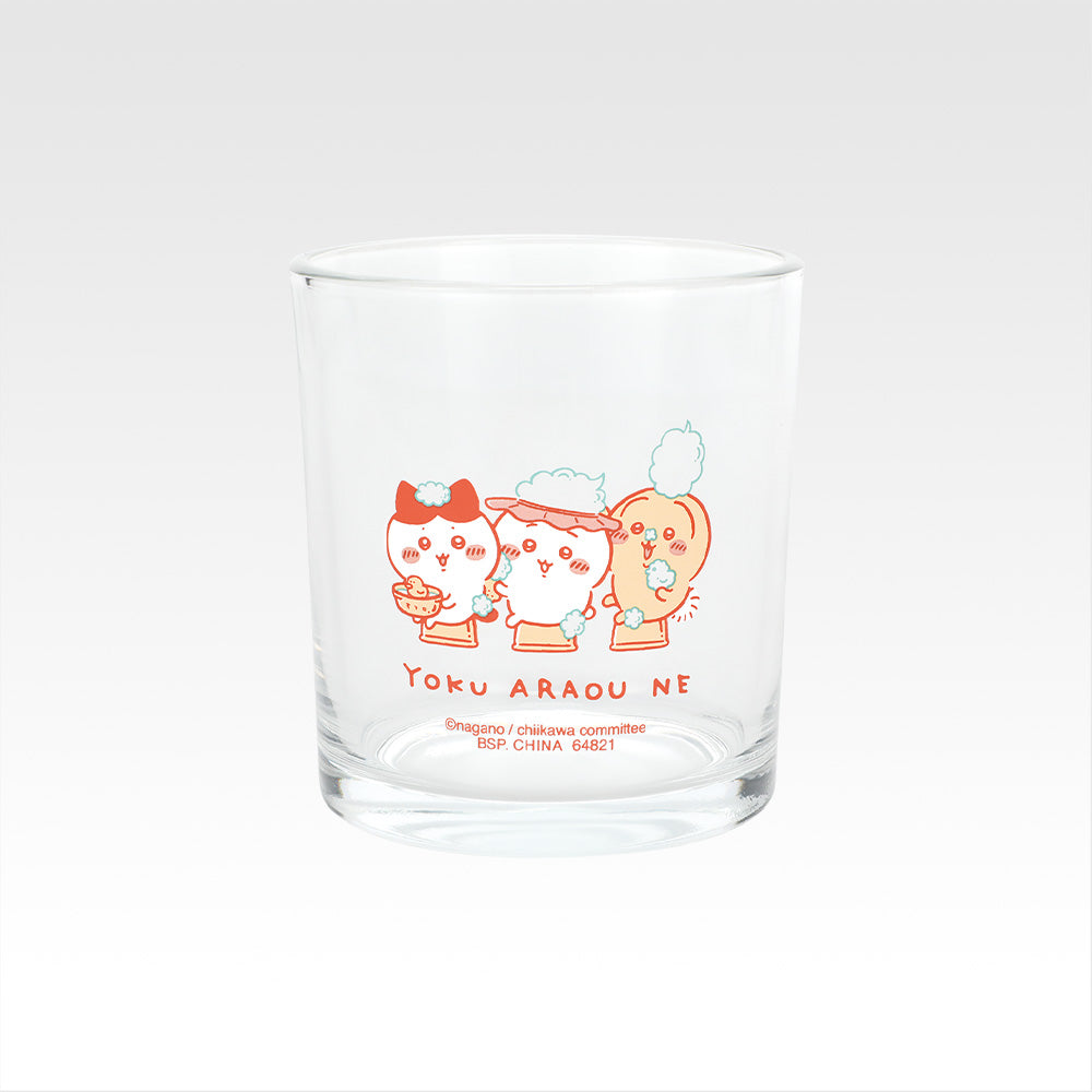 Ichiban Kuji Chiikawa A Warm and Cozy Chiikawa Bath - E Prize After-Bath Glass Complete Set of 4 Types