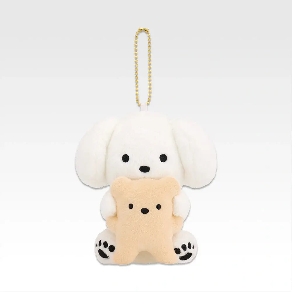 Ichiban Kuji Chokotto: A little Bit of Life With a Dog by Teraoka Natsumi - A Prize Chirarin Friends Dog Plush Mascot Bear Ver.