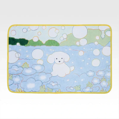 Ichiban Kuji Chokotto: A little Bit of Life With a Dog by Teraoka Natsumi - Last Prize Flower Field and Dog Blanket