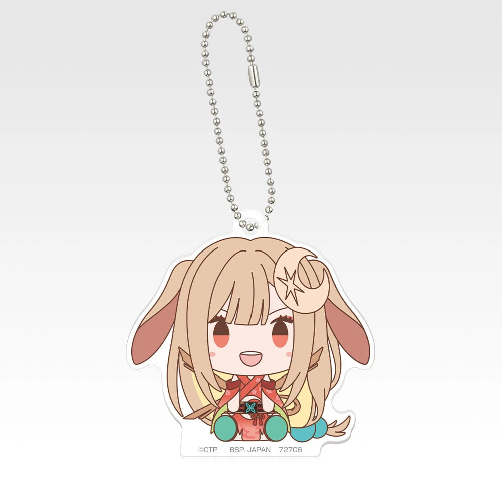 Ichiban Kuji Chokotto Super Princess Kaguya! - C Prize Acrylic Charm Complete Set Of 6 Types