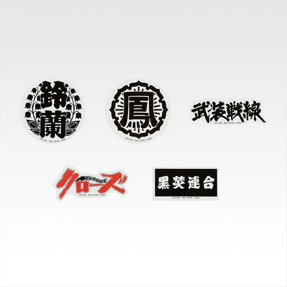 Ichiban Kuji Crows x Worst Wandering Crows - F Prize Flake Stickers (4 Types)