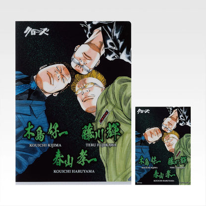 Ichiban Kuji Crows x Worst Wandering Crows - H Prize Clear File and Sticker Sets Complete Set of 24 Types