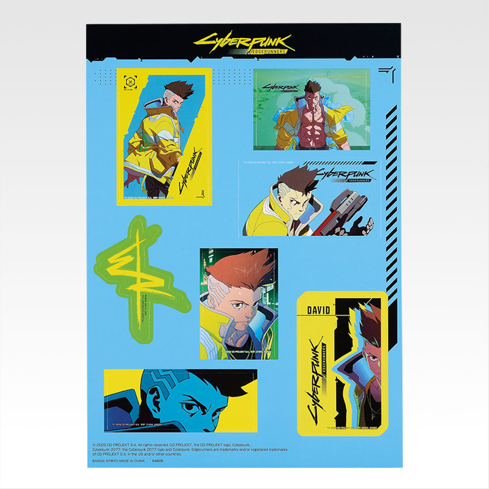 Ichiban Kuji Cyberpunk: Edgerunners - G Prize Die-Cut Stickers Complete Set of 7 Types