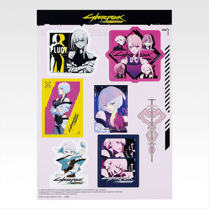 Ichiban Kuji Cyberpunk: Edgerunners - G Prize Die-Cut Stickers Complete Set of 7 Types