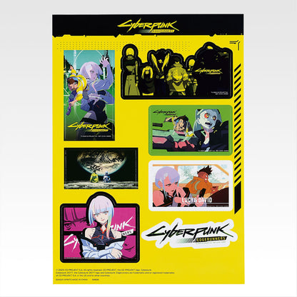 Ichiban Kuji Cyberpunk: Edgerunners - G Prize Die-Cut Stickers Complete Set of 7 Types