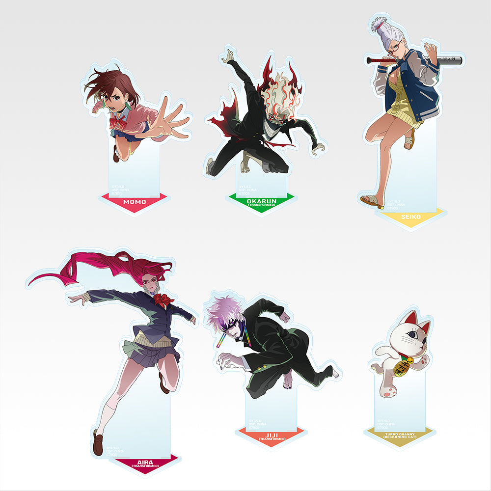 Ichiban Kuji DanDaDan Overwhelming Supernatural Assault - E Prize Acrylic Stand Complete Set of 6 Types