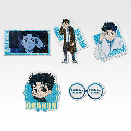 Ichiban Kuji DanDaDan The Music Room Ball Begins! - F Prize Hologram Sticker Complete Set of 45 Stickers