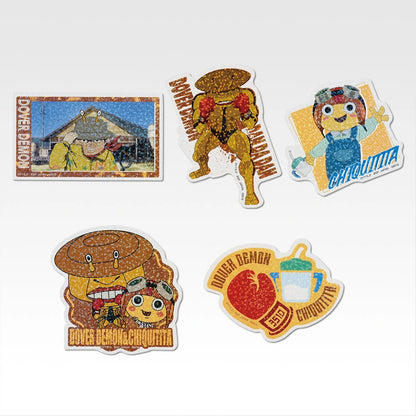 Ichiban Kuji DanDaDan The Music Room Ball Begins! - F Prize Hologram Sticker Complete Set of 45 Stickers