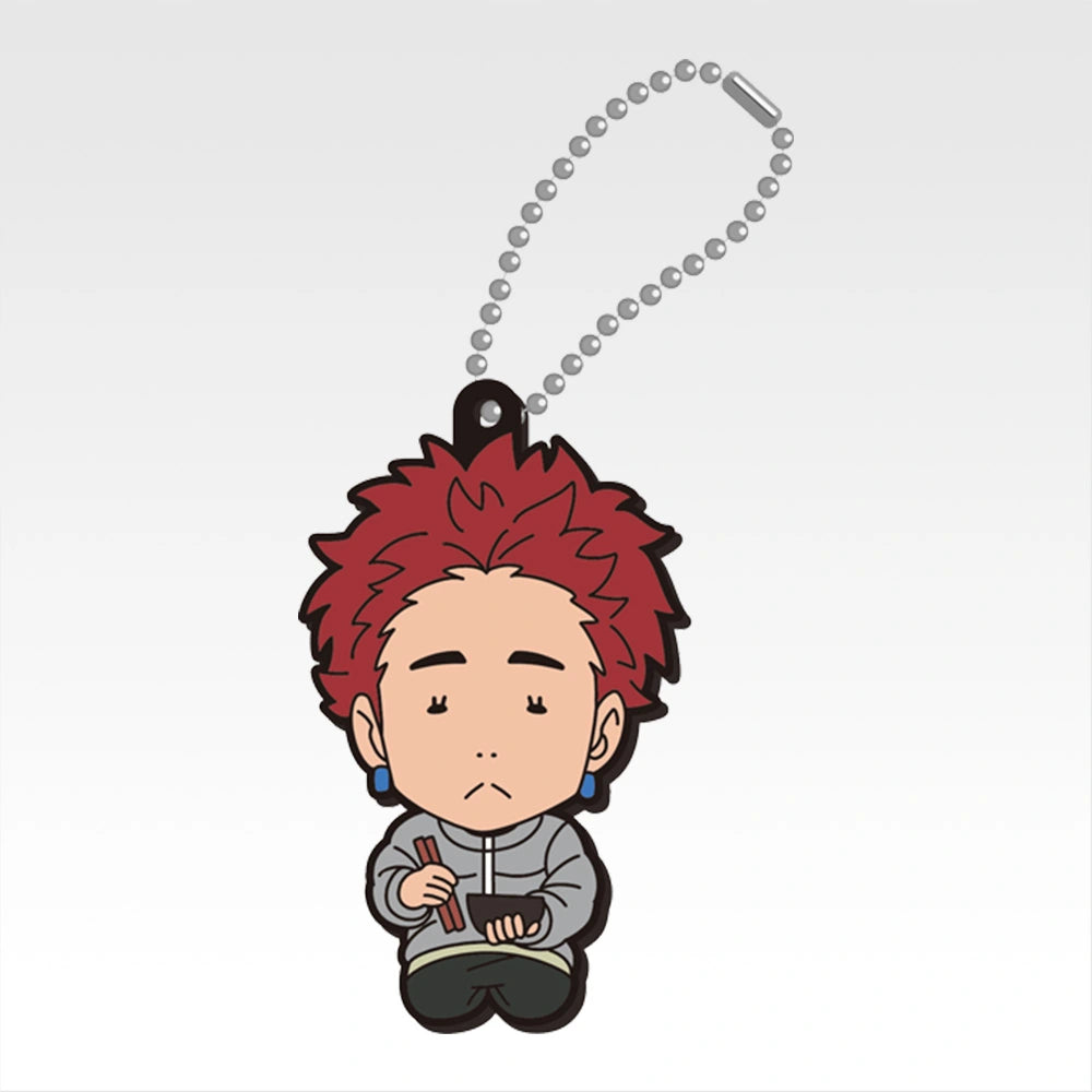 Ichiban Kuji DanDaDan The Music Room Ball Begins! - G Prize Funny Face Rubber Charm 2 Complete Set of 12 Types