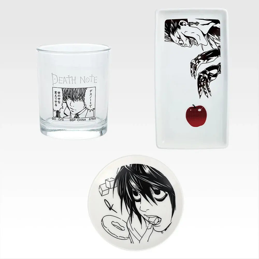 Ichiban Kuji Death Note - E Prize Assorted Tableware Complete Set of 3