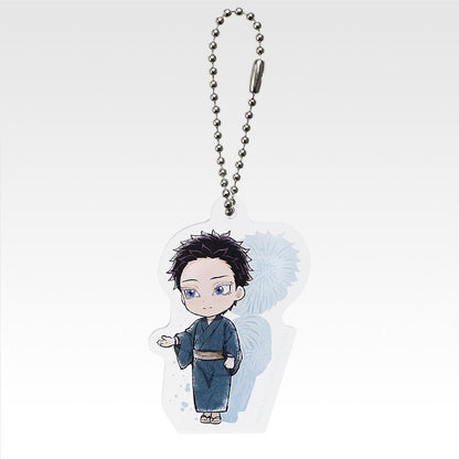 Ichiban Kuji Demon Slayer Kimetsu no Yaiba Brothers of Thunder - F Prize Kyun Chara Acrylic Charm Complete Set of 10 Types