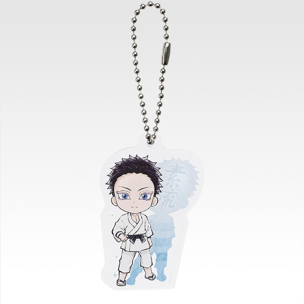 Ichiban Kuji Demon Slayer Kimetsu no Yaiba Brothers of Thunder - F Prize Kyun Chara Acrylic Charm Complete Set of 10 Types
