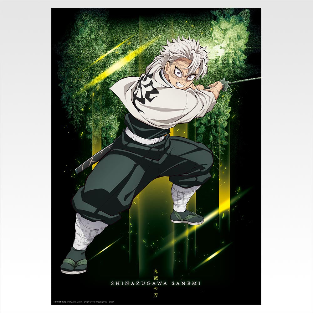 Ichiban Kuji Demon Slayer Kimetsu no Yaiba Brothers of Thunder - G Prize Poster Collection Complete Set of 15 Types