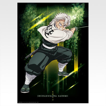 Ichiban Kuji Demon Slayer Kimetsu no Yaiba Brothers of Thunder - G Prize Poster Collection Complete Set of 15 Types