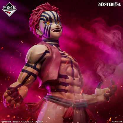 Ichiban Kuji Demon Slayer Kimetsu no Yaiba Upper Rank Three - C Prize Akaza MASTERLISE